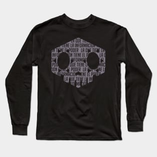 información es poder Long Sleeve T-Shirt